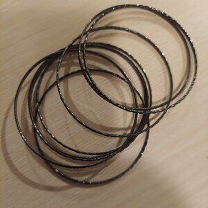 Dark Toned Bangle Set of 8